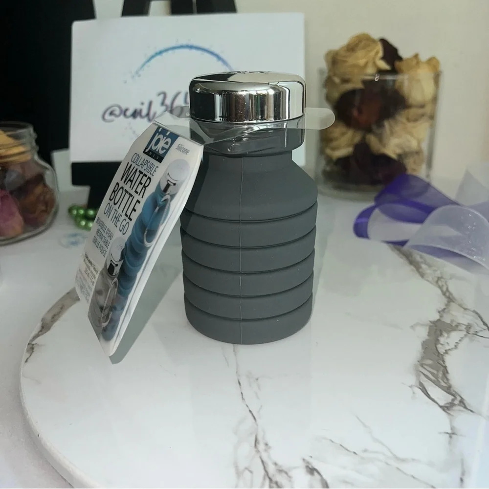 Joie Collapsible Water Bottle - Gray